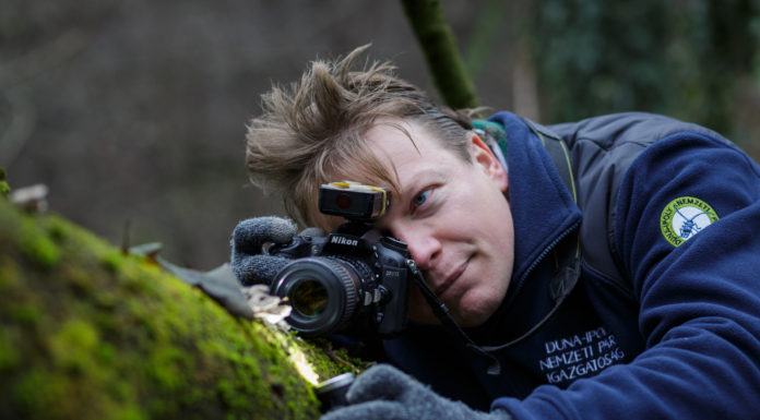 Gödi otthonában látogattuk meg Potyó Imrét, az év természetfotósát