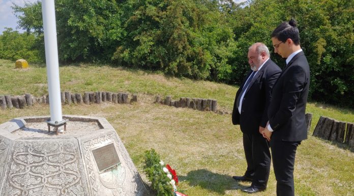 Félárbócon a zászló: Gödön is megemlékeztek Trianon 101. évfordulójáról