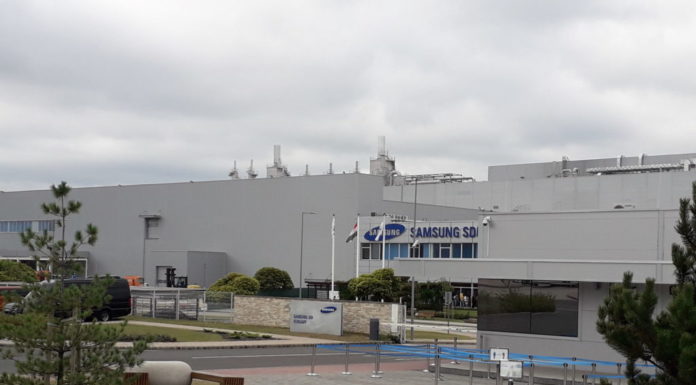 Karbantartási leállás a Samsung-gyárban