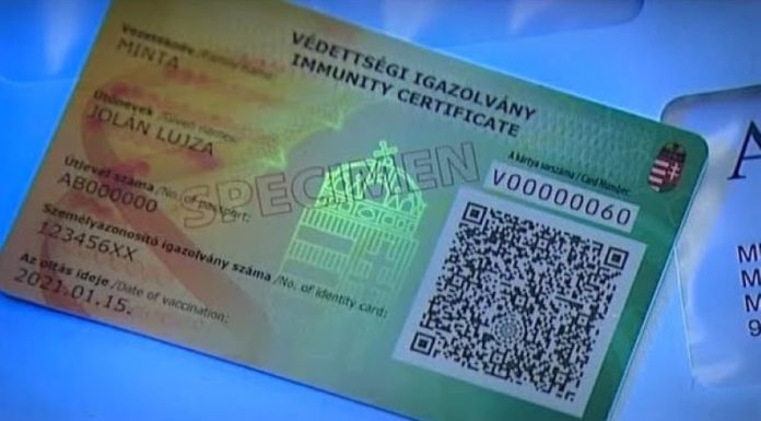 Az igazolvány csak a második oltással lesz érvényes