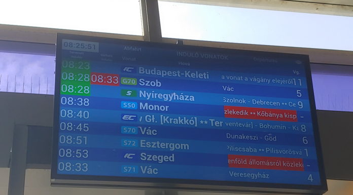 Újra a Nyugatiból indul az S70-es