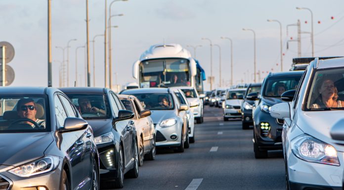 Hét kilométeres torlódás az M2-esen