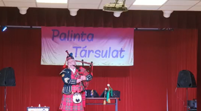 Csak nekünk fújta a skótdudás