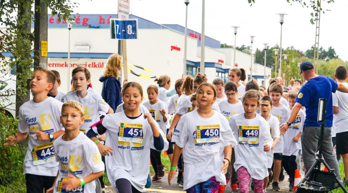 Az iskolájukért futottak délután a gödi gyerekek