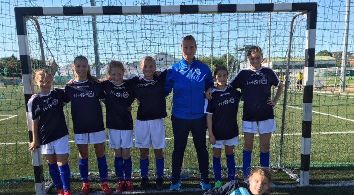 Élesben is bemutatkoztak az U14-es gödi focista lányok