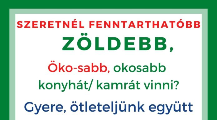 Öko-sabb ötletekkel vár a gödi József Attila Művelődési Ház!