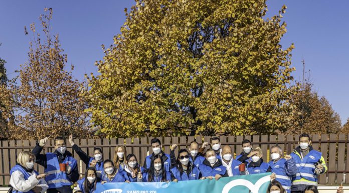 A Samsung SDI bölcsődekerítést épített Gödön