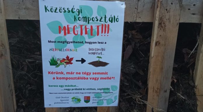 Megteltek a közösségi komposztálók, sikeres lett a kezdeményezés