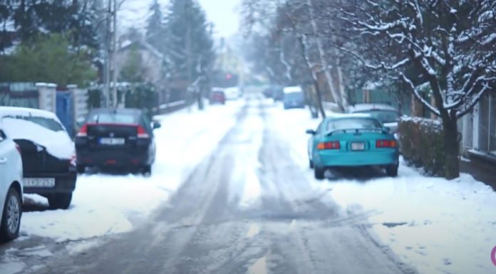 Végigjártuk Göd fehérbe borult utcáit – videó