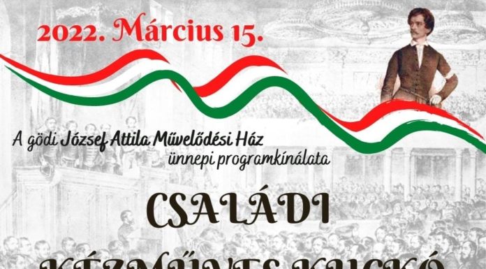 Fergeteges játékkal készül a József Attila Művelődési Ház március 15-re