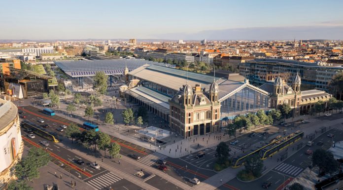 Háromszintes lesz a Nyugati pályaudvar