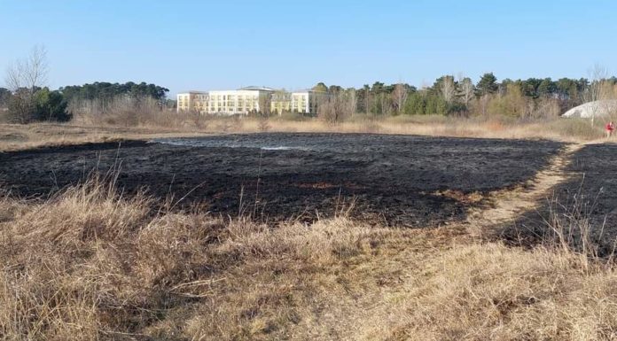 Tűz volt Gödön az Egészségház mellett