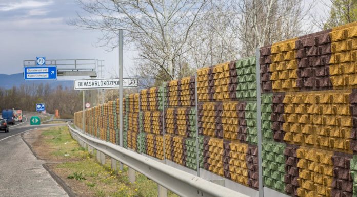 Ilyen menő zajvédő falak vannak most az M0-áson