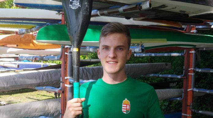 Zoboki Zoltán hosszútávú kajakozó a formatervezést választotta