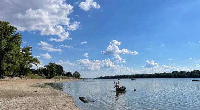 Ilyen csodás volt a Duna Felsőgödnél délután