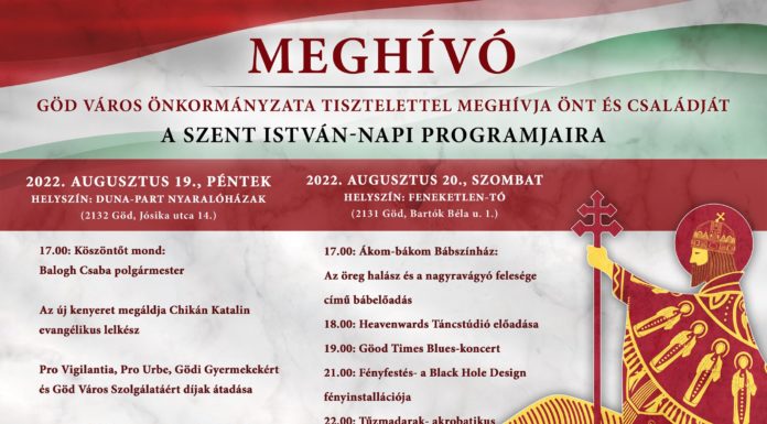 A mára tervezett Szent István-napi programok maradéktalanul meg lesznek tartva a Nyaralóházak színháztermében