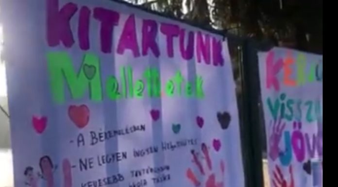 Gödi iskola is csatlakozott az országos tüntetéshez