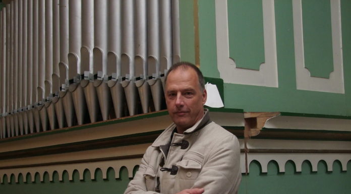 Lengyel Zoltán orgonaművész adta az első hangversenyt a Jézus Szíve templom felújított orgonáján