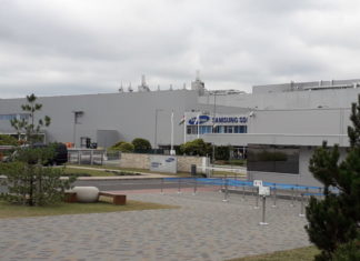 A Samsung gödi gyára csökkentette víz- és áramfogyasztását