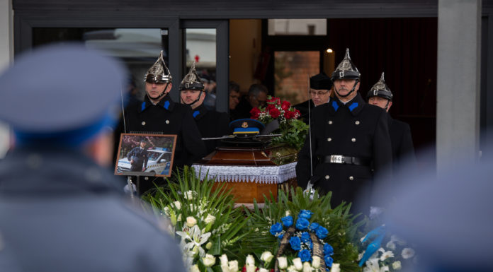 Ma temették Baumann Péter posztumusz rendőr főhadnagyot
