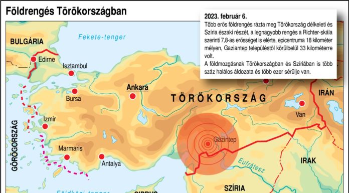 Halálos földrengés Törökországban -Magyarország felajánlotta segítségét