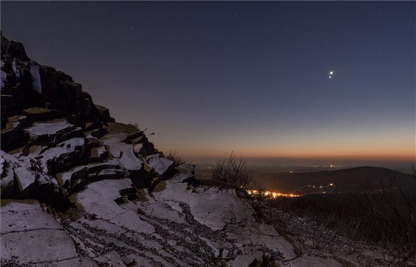A Vénusz és a Jupiter együttállása