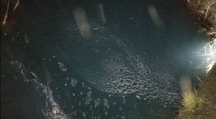 Bevizsgálták a rejtélyes kék szennyeződést