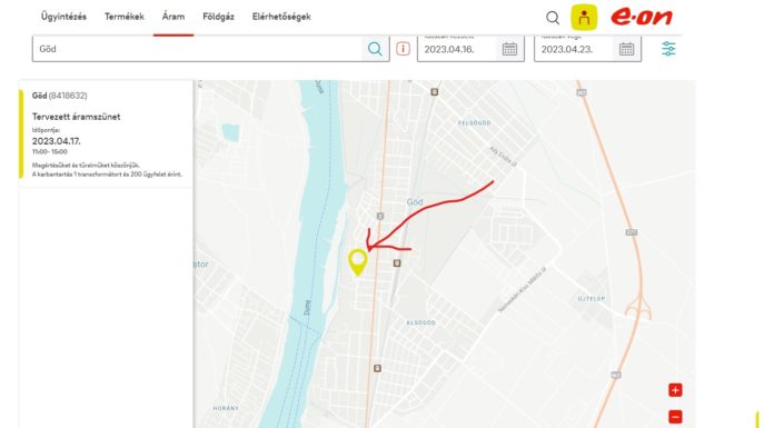 Az újabb gödi áramszünet már a hivatali ügyeket is érinti