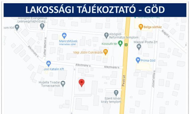 Forgalomkorlátozás Gödön itt, ekkor és emiatt