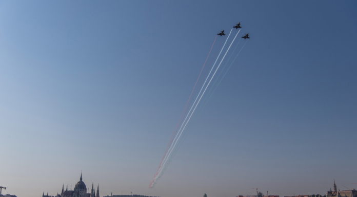 A Honvédség összes géptípusa elrepült Budapest felett augusztus 20-án