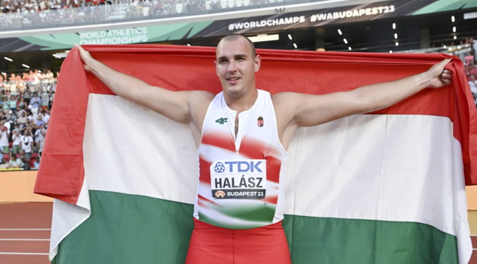 A kalapácsvető Halász Bence bronzérmes!