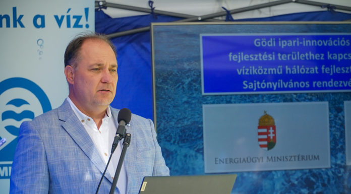 2024 végére készülhet el a gödi ipari-innovációs területet érintő víziközmű- hálózat fejlesztése