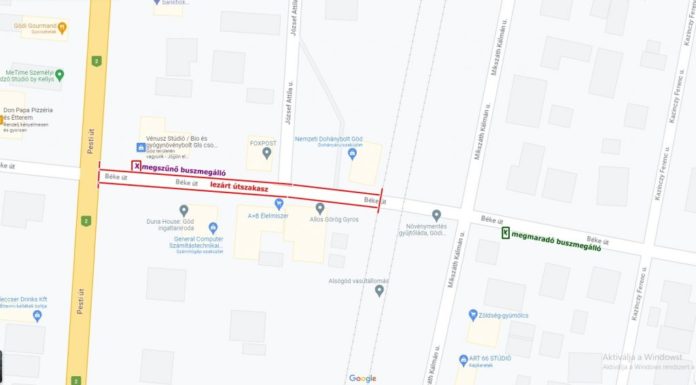 Felújítás miatt változik a menetrend