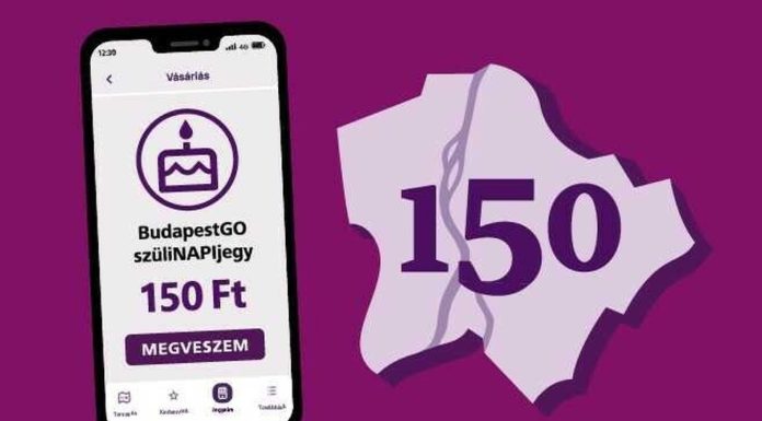 Olcsó napijeggyel ünnepli a BKK Budapest 150. szülinapját