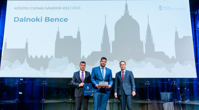 A gödi Dalnoki Bence Talentum-díjat kapott