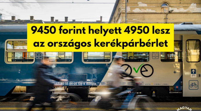 Ennyibe kerülhet majd az országos kerékpárbérlet