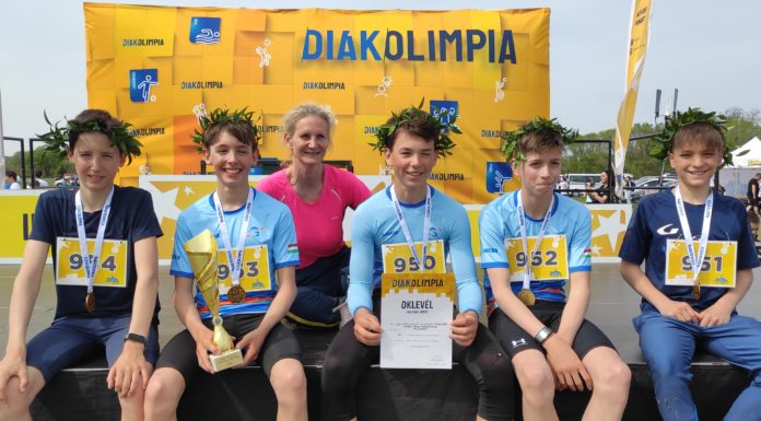 Diákolimpiai bajnokok a gödi kajakosok