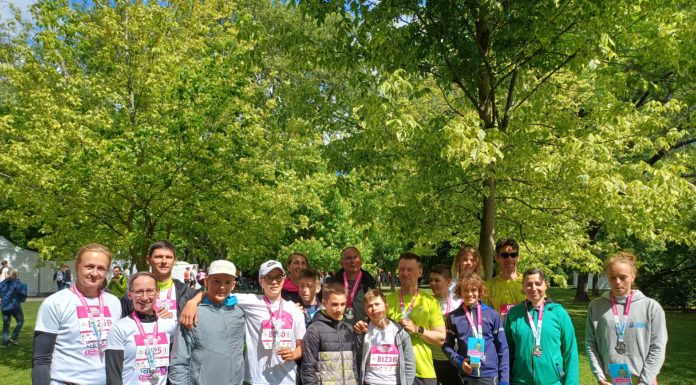 A gödi edző és kajakosai is futottak a Vivicitta félmaratonon