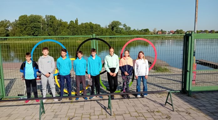 Olimpiára készülő kajakosokkal edzőtáborozott a gödi kölyökválogatott