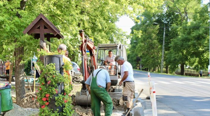 Intelligens gyalogátkelőhely készül Gödön