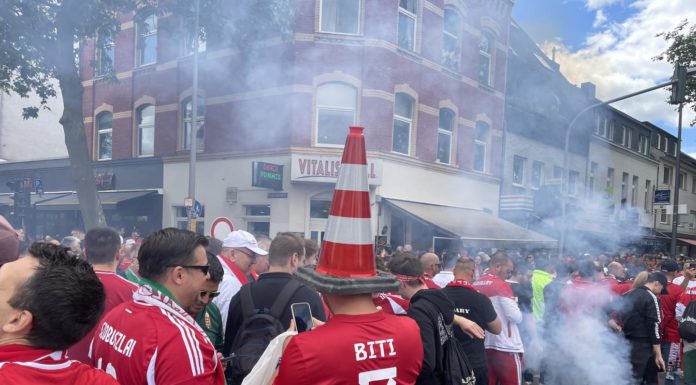 Magyar drukkerek lepték el Stuttgartot