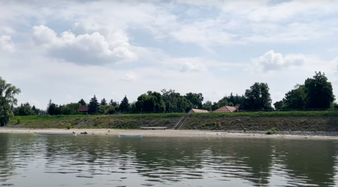 Csodás felvételek a gödi szabadstrandokról