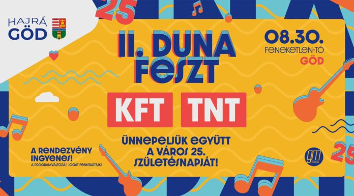 25 éves szülinap: Göd a KFT-zenekarral és a TNT-vel ünnepel
