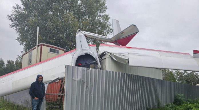 Lezuhant egy kisrepülőgép Dunakeszinél