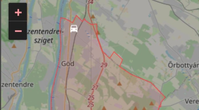 Összeütközött két autó Gödön