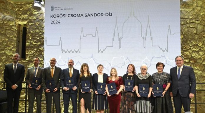 Kilenc kiválóság vehette át a turizmus legmagasabb állami kitüntetését