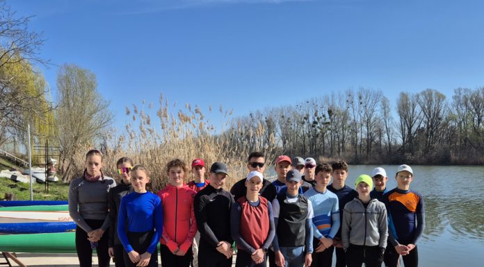 Edzőtáborban a gödi kajakosok