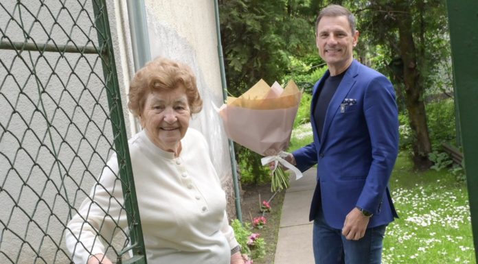 Százegy éves a gödi Irénke