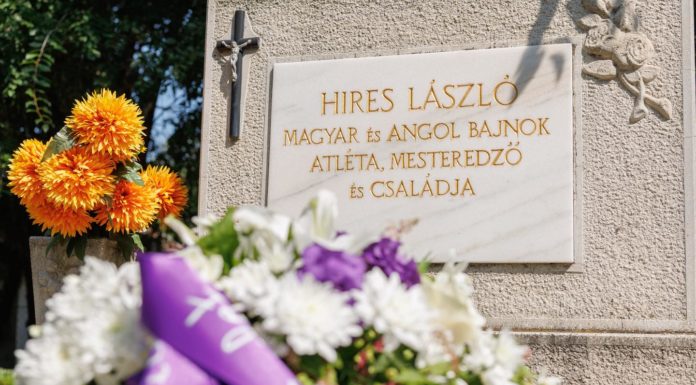 Gödi sportlegendára emlékeztek a Jácint utcában