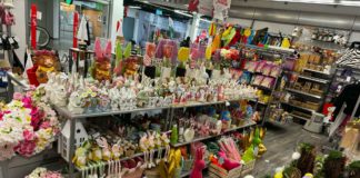 Húsvéti nyuszival találkoztunk egy áruházban